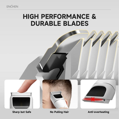 ENCHEN Hair Clipper Hair Trimmer Hair Cutting Machine Beard Shaver