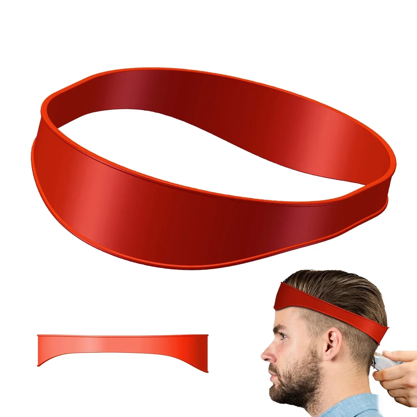 Hair Trimming Ruler Neckline Guide Shaping Styling
