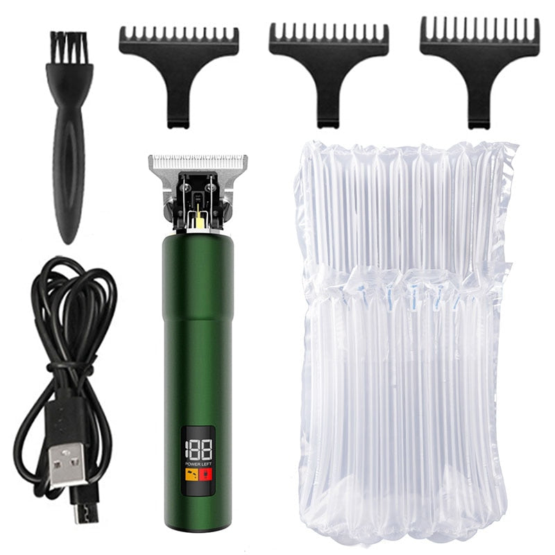 Original Kemei Waterproof Cordless Barber Hair Trimmer