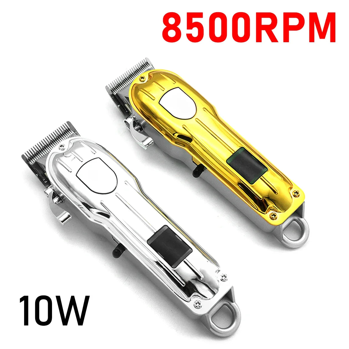 Professional Hair Clipper for Men 10W High Power LED Display