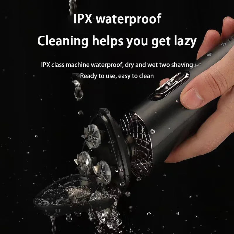 3-in-1 Electric Shaver Multi Functional Waterproof Men's Smart Trimmer