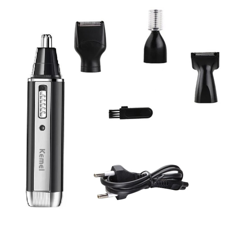 Original Kemei Rechargeable 4in1 Micro Hair Trimmer For Men