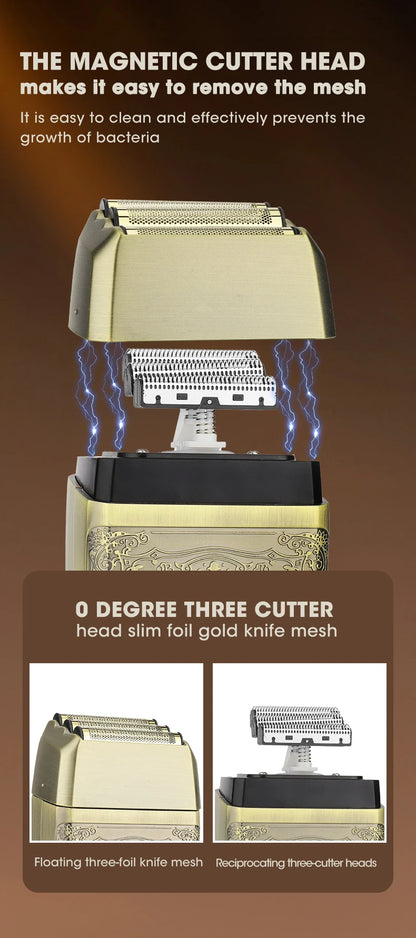 RESUXI XHJ-188 8500 RPM Professional Hair Clipper Electric Shaver