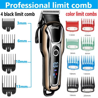 Kemei 1990 new hair clipper professional hair clipper set