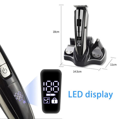 Kemei Electric Hair Clipper Beauty kit for Men Electric shaver beard trimmer