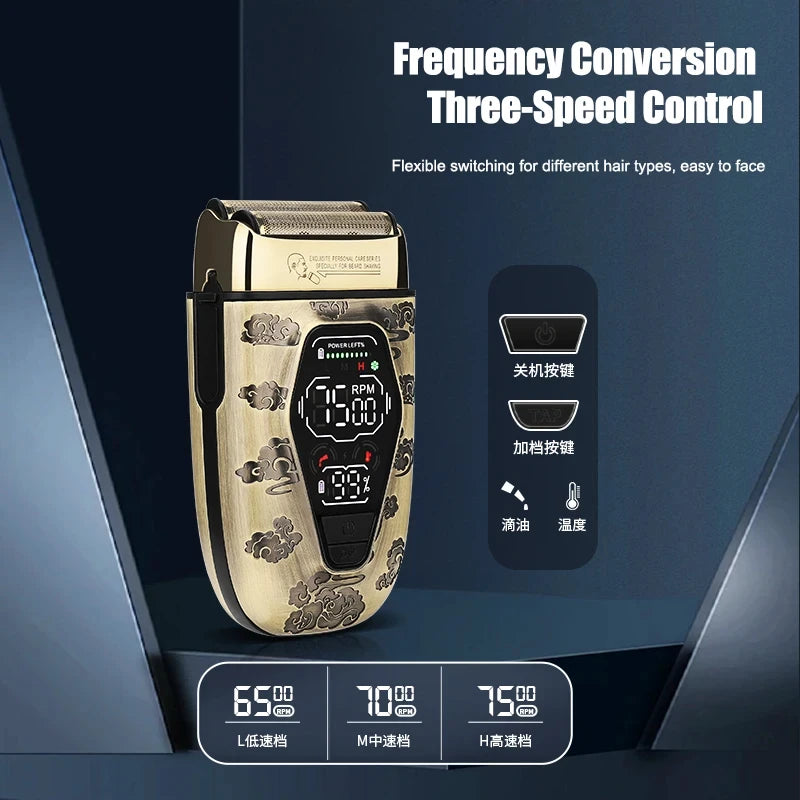 Unicorn Cordless Barber Hair Trimmer Electric Shaver for Men