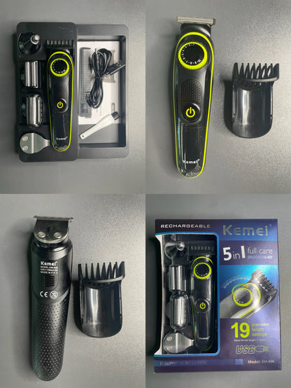 Kemei Electric Hair Clipper Multifunctional Men's Trimmer Electric Shaver