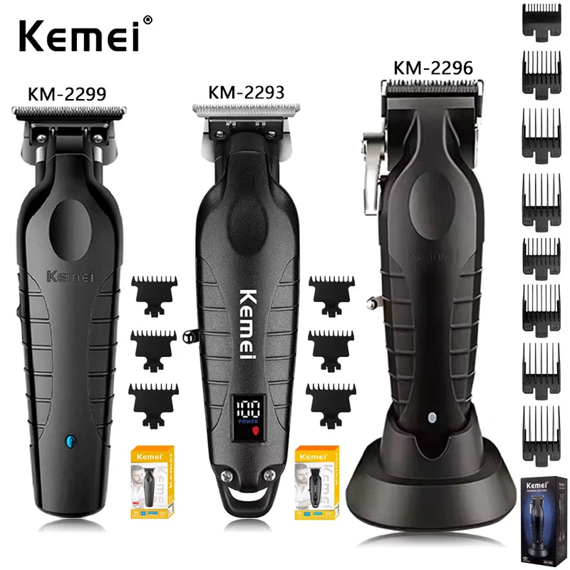 Kemei Professional Hair Clipper Kit KM-2296 KM-2299 KM-2293