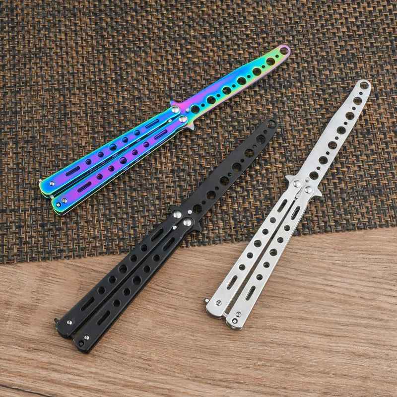Portable Butterfly Training Foldable Trainer Pocket Comb