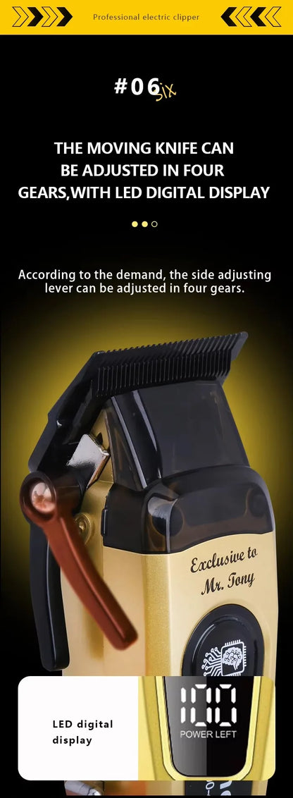 Kemei Electric Clippers Professional Brushless Motor Hair Cut KM-90-4