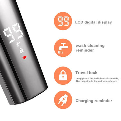 All In One Beard Hair Trimmer For Men Grooming Kit