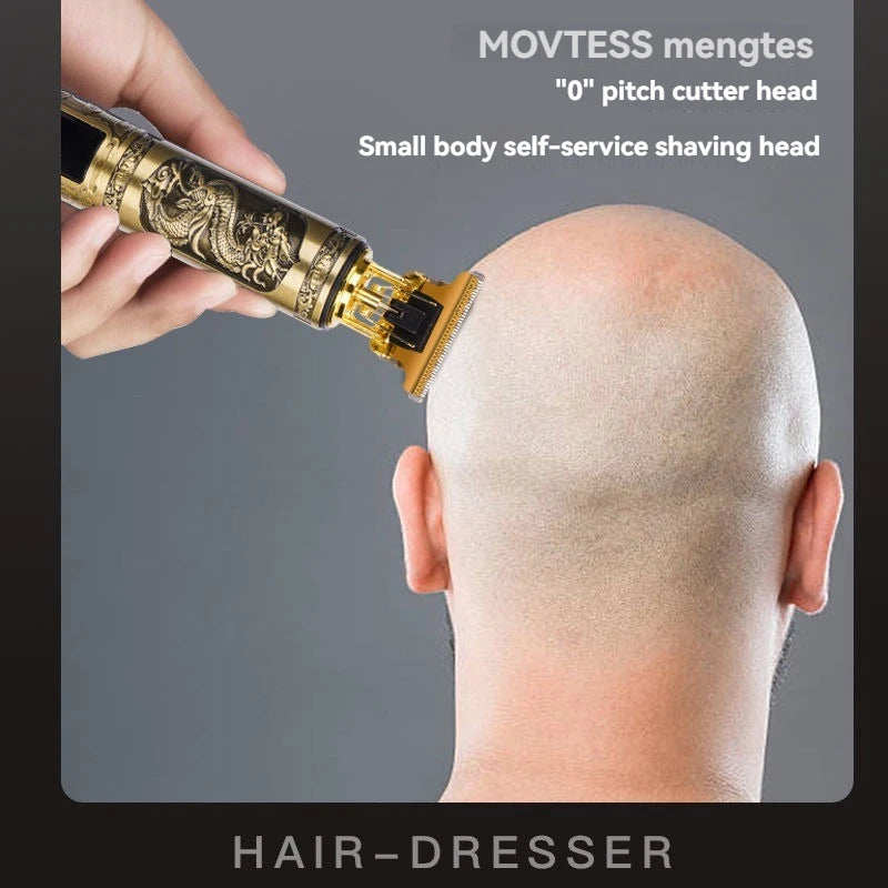 Professional 3-speed adjustment scissors beard trimmer