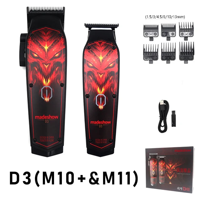 Madeshow D3 Hair Cutter Professional Oil Head Hair Clipper