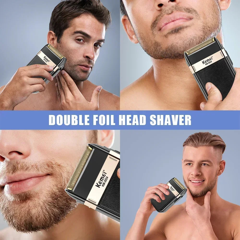 KEMEI Professional Electric Shaver for Men Electric Razors