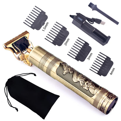 T9 Hair Clipper Professional Electric Hair Trimmer 0mm Baldheaded