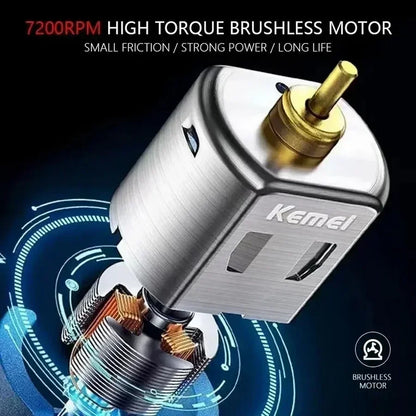 Hair Clipper Professional Electric Hair Clipper USB Rechargeable