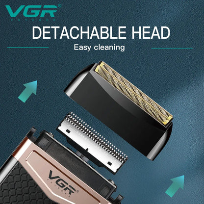 VGR Electric Shaver Professional USB Beard Trimmer Razor V-331