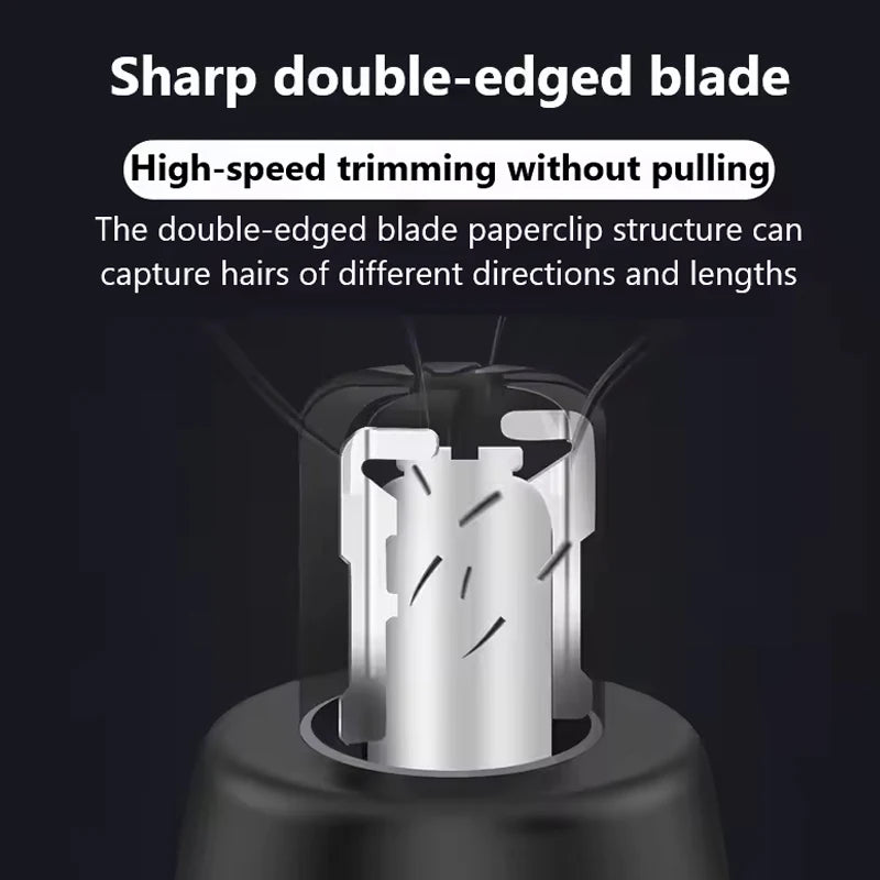 Kemei Nose Hair Trimmer Mens Beard Trimer  Hair Removal