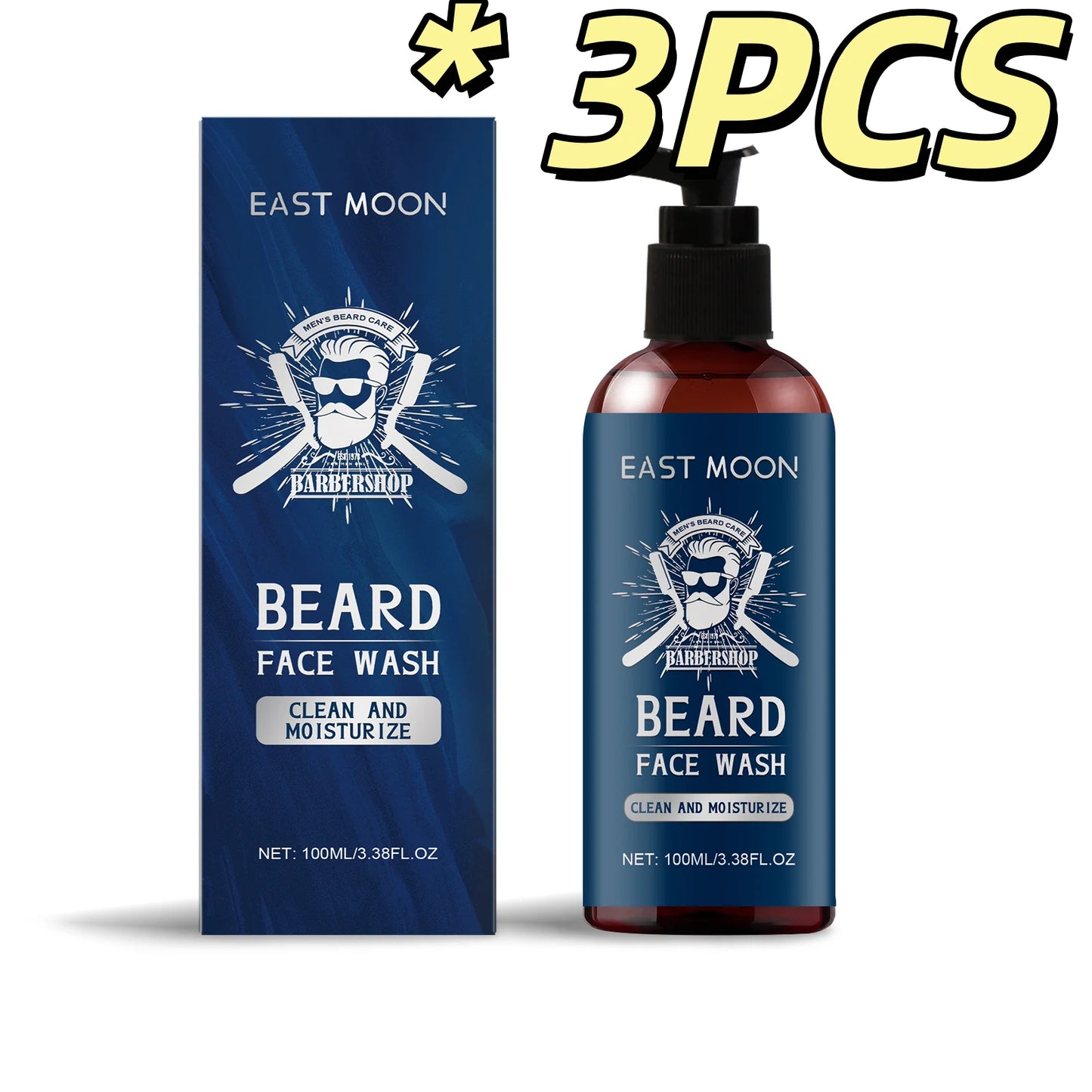 Sandalwood Oil Beard Shampoo Nourish Beard Improve Rough Texture