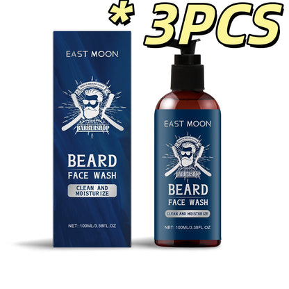 Sandalwood Oil Beard Shampoo Nourish Beard Improve Rough Texture