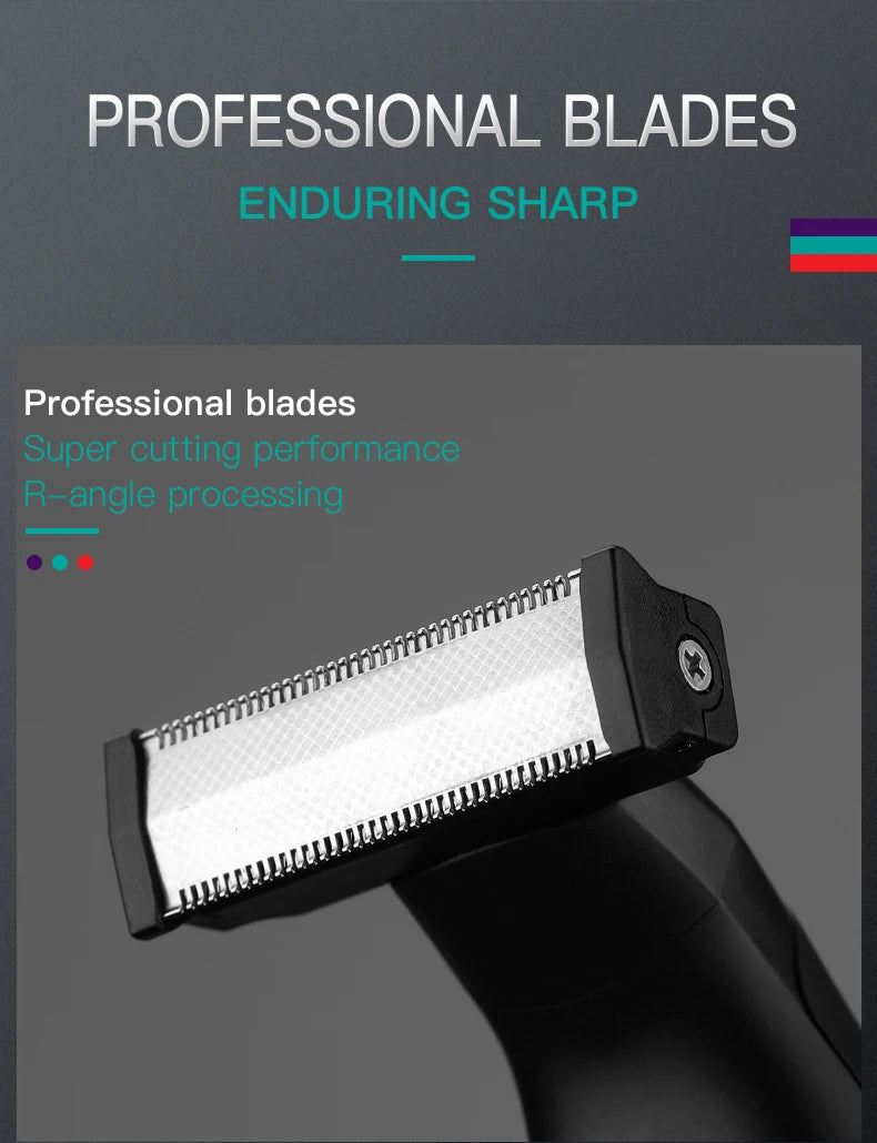 VGR Hair Trimmer Rechargeable Razor Waterproof Shaver V-017