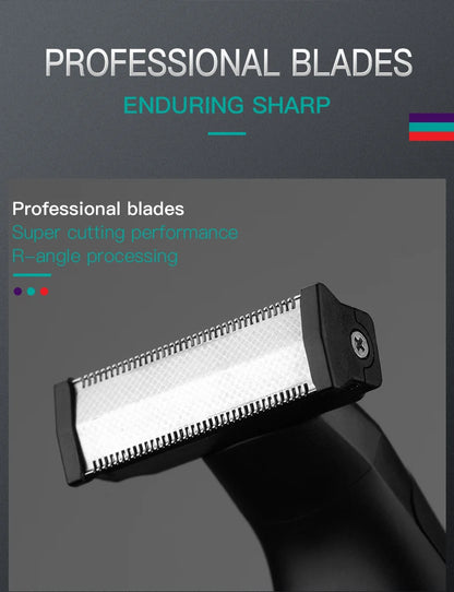 VGR Hair Trimmer Rechargeable Razor Waterproof Shaver V-017
