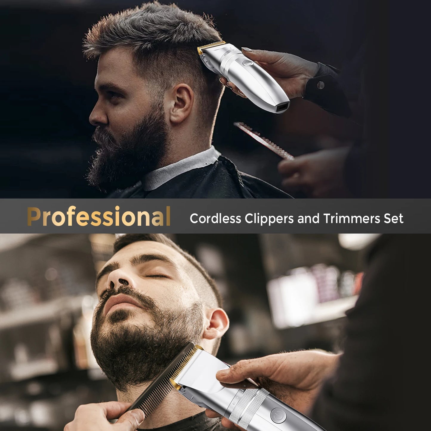 Professional Hair Clippers for Men Beard Trimmer