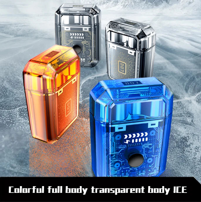 Portable mini electric men's shaver car-mounted double-head razor