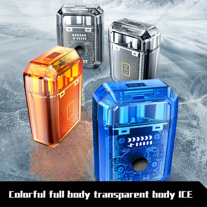 Portable mini electric men's shaver car-mounted double-head razor