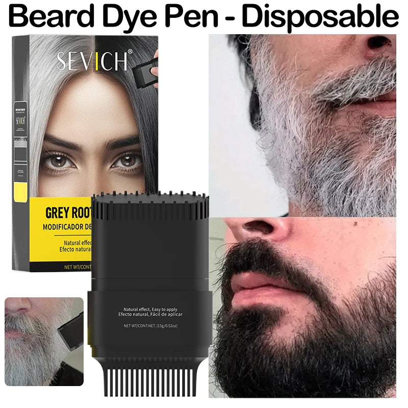 Hair Color Stick For Men & Women Quickly Covers Hair Dye Stick