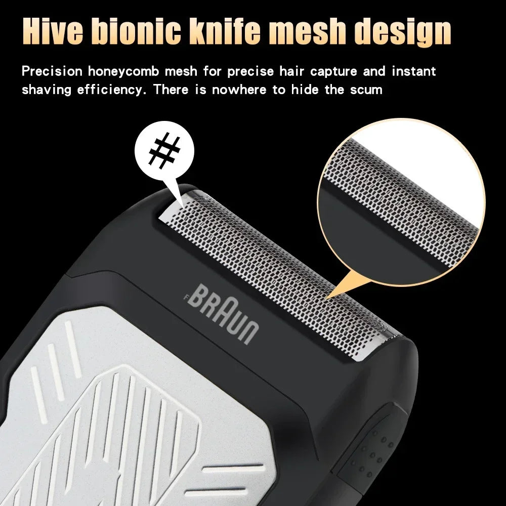 Original Fang Braun M606 Electric Razor Professional Shaver for Men