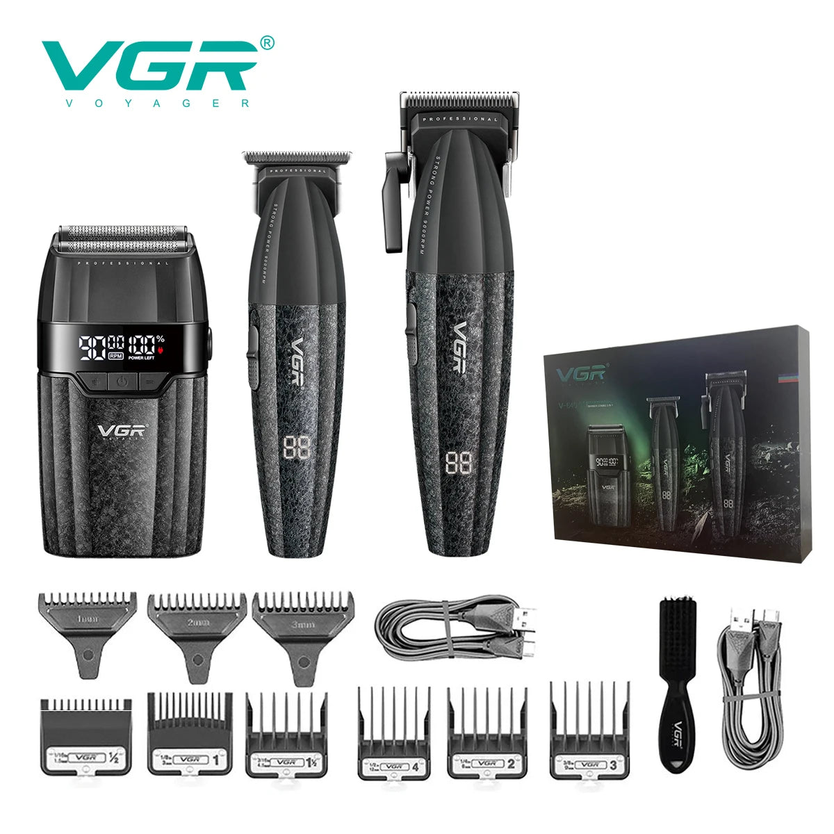 VGR Hair Trimmer Professional Hair Clippers Trimmer V-640