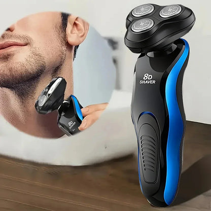 1pc Shaver Male 8D Three-in-one Electric Razor Men Face Shaver