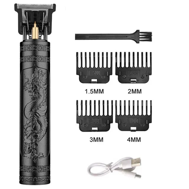 Electric Rechargeable Vintage T9 Man Shaver Trimmer