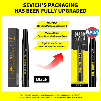 Beard Pen Filler Men Waterproof Moustache Coloring Pen Beard