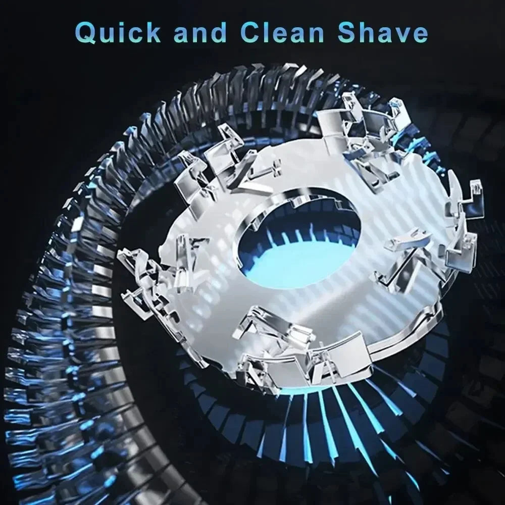 Electric Razor For Men Intelligent Wet Dry Beard Shaving Trimmer