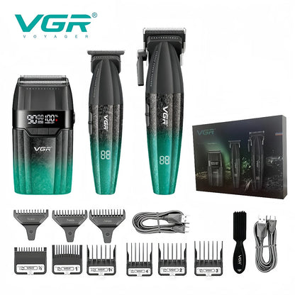 VGR Hair Trimmers Professional Hair Cut Machine Adjustable V-640 S3