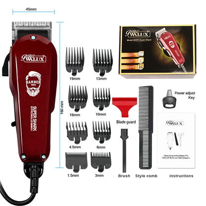 WALUX Professional AC220-240V Hair Clipper 10W Powerful Trimmer