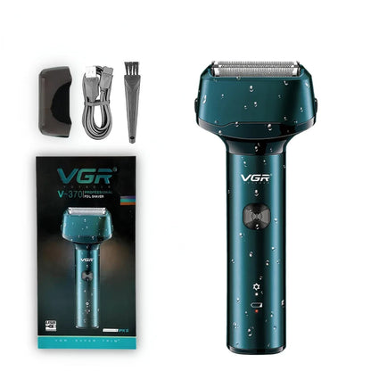 VGR 3 Blades Professional Electric Shaver For Men V-371
