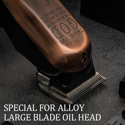 Kemei Cordless Professional Hair Clipper Barber Trimmer  Kit KM-2617