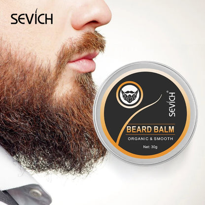 Men Beard Crewam Natural Beard Balm Wax for Men Moisturizing