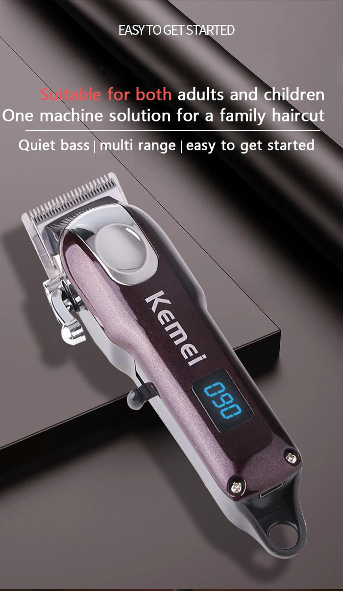 KEMEI Hair Clippers for Men Trimmer for Professional Beard Trimmer