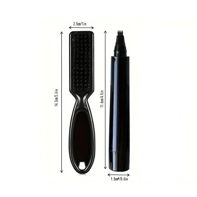 Beard Filling Pen Kit Beard Enhancer Brush Beard Coloring