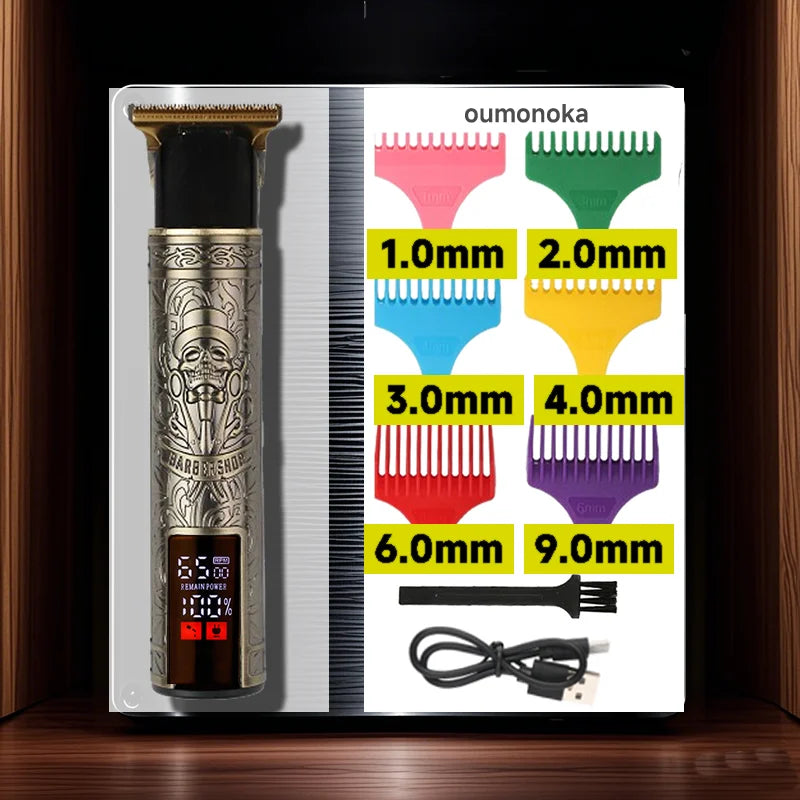 Vintage Men's Hair Clipper Men's Mower Haircut Shaver Trimmer