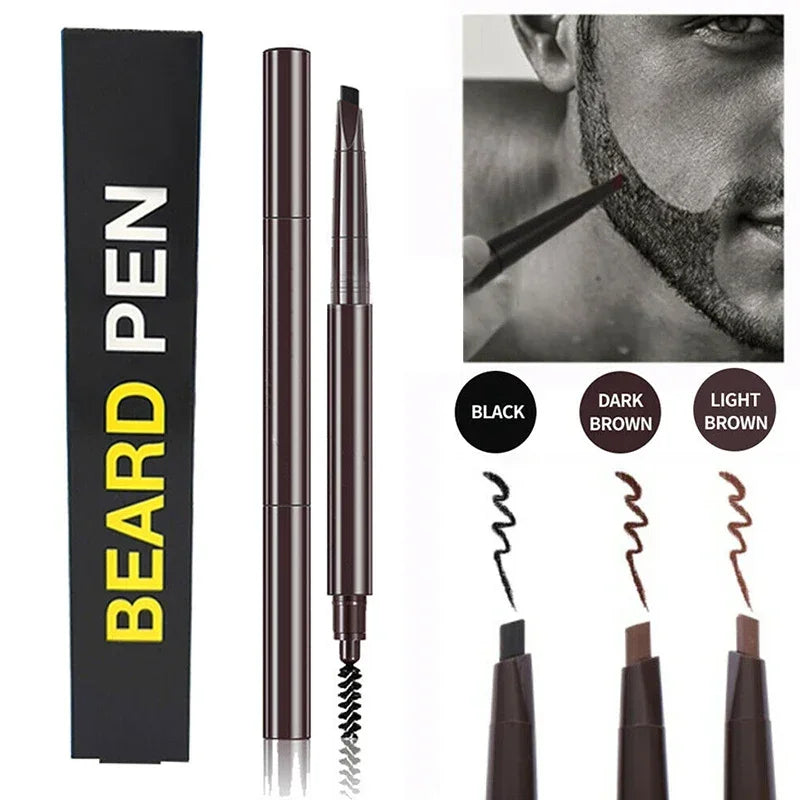 Hot Sale Beard Pen Filler Men Waterproof Moustache Coloring Pen