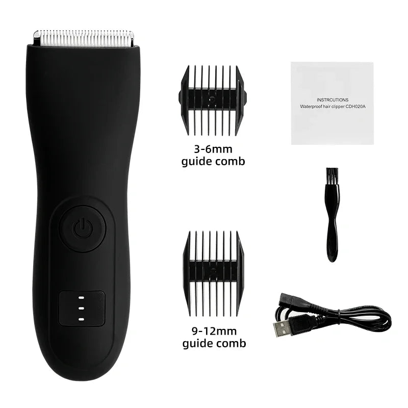 Mens Body Hair Trimmer and Women Lady Shaver Hair Removal Bikini Trimmer
