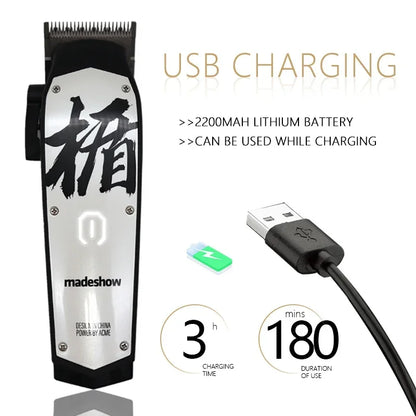 Madeshow D3 Hair Cutter Professional Oil Head Hair Clipper