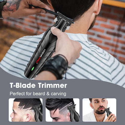 hiena 212 Professional Hair Cutter Mans Hair Clipper Set