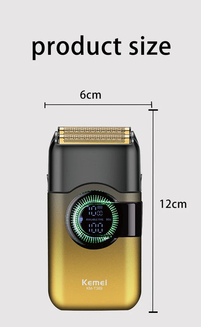 Kemei T389 Fashion Color Electric Shaver Hair Clipper Shaver