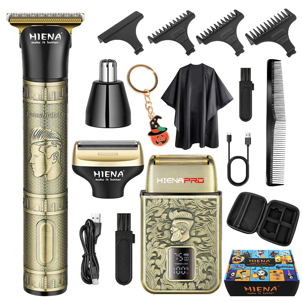 HIENA timmer Hair cutting machine gift professional Shavers